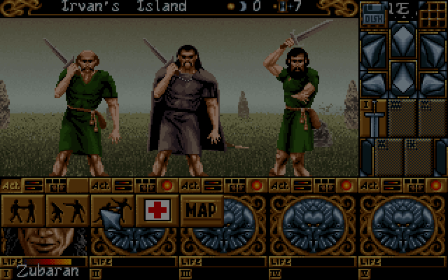 Ishar II - Messengers of Doom [Falcon030] atari screenshot